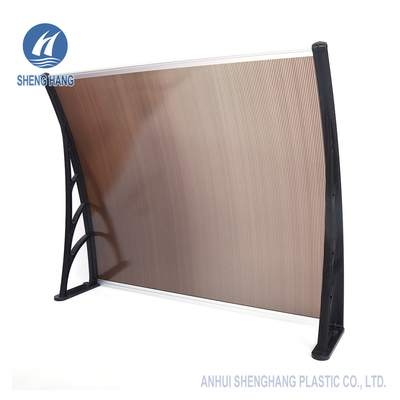 SGS het Lichtgewichtpolycarbonaat Plastic Bruin Afbaarden