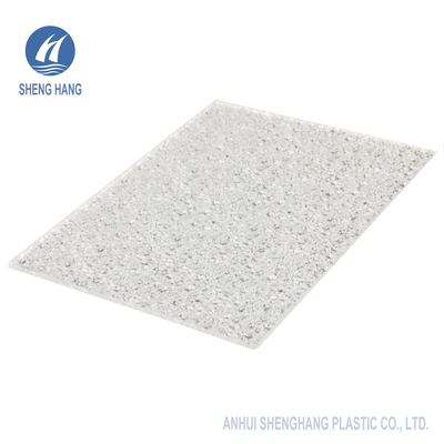 2mm Diamond Solid And Textured Polycarbonate Bladen 50 Met een laag bedekt Microns UV Bestand