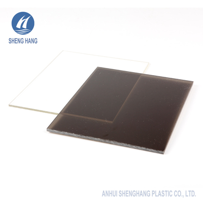 Blad van het brons het Plastic Stevige Polycarbonaat voor de UVbescherming van het Luifeldak