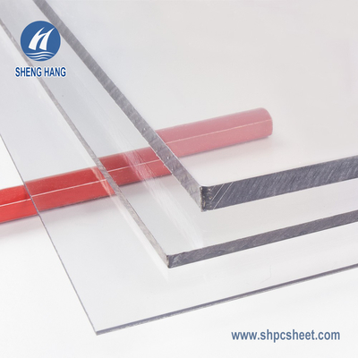 Transparant Polycarbonaat Stevig Blad met Dubbele Zij UVbescherming