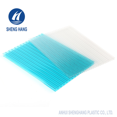 6mm het Tweeling Holle Blad van het Muurpolycarbonaat voor de Bouw van Dakwerkmateriaal