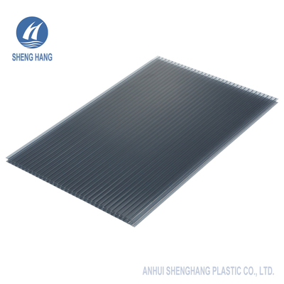 Plastic Tweelingblad 6mm van het Muurpolycarbonaat Dikte
