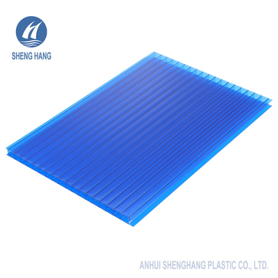 Plastic Tweelingblad 6mm van het Muurpolycarbonaat Dikte