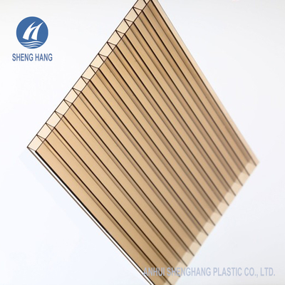 Van de Beschermingstwinwall van PC de Holle UV van het het Polycarbonaatblad Verschillende Kleuren
