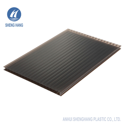 Het Polycarbonaatblad 5mm van de serre Tweelingmuur Dikte