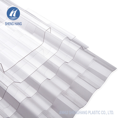 Het anti UV 3m Golf Plastic Polycarbonaat van Dakwerkbladen voor Serre ISO
