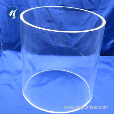 PMMA-het Plexiglas goot Acrylbuis Transparante Antiwear 100mm