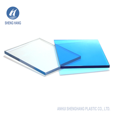 SGS Bruin Gekleurd Polycarbonaat Stevig Blad 2000*3000mm ASTM C177