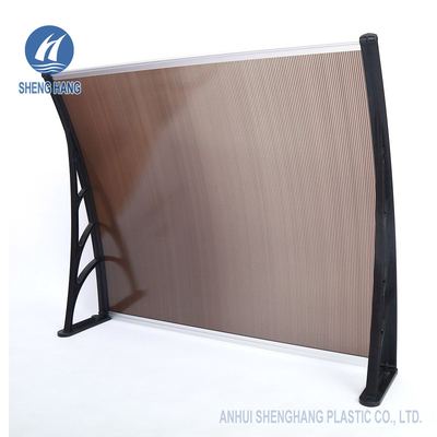 1200*800mm de Deur die van het Polycarbonaatvenster Anti UV van 50um afbaarden