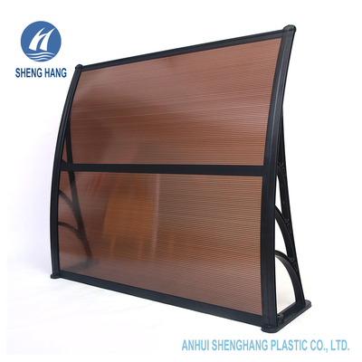 1.2*1m van de Deurluifels van het Aluminiumpolycarbonaat Duurzame Anti UV