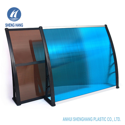 100*120cm het Vensterdeur van Polycarbonaat Plastic Afbaardende PC het Afbaarden Hagelbescherming