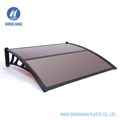 100*120cm het Vensterdeur van Polycarbonaat Plastic Afbaardende PC het Afbaarden Hagelbescherming