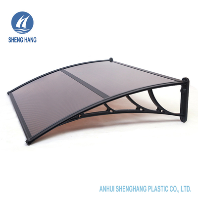100*120cm het Vensterdeur van Polycarbonaat Plastic Afbaardende PC het Afbaarden Hagelbescherming