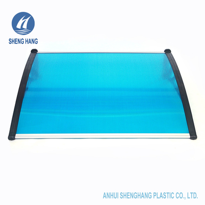 Het plastic Plastiek die van het Deurpolycarbonaat Waterdichte Antiwear SGS de Regenloods afbaarden van Terraspc
