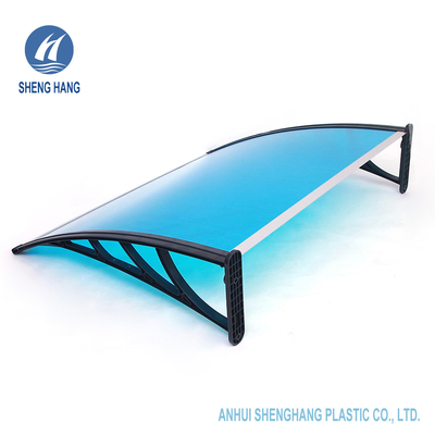 47in DIY Multifunctioneel de Luifelterras van de Polycarbonaat Plastic Afbaardend Plastic Deur