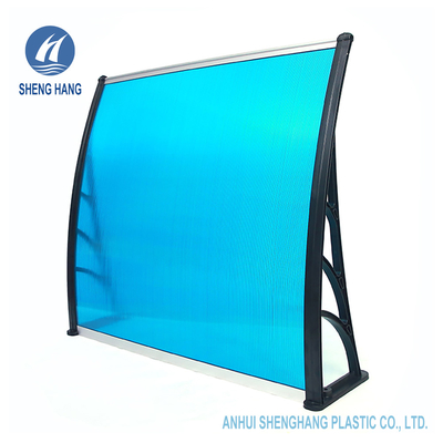 47in DIY Multifunctioneel de Luifelterras van de Polycarbonaat Plastic Afbaardend Plastic Deur