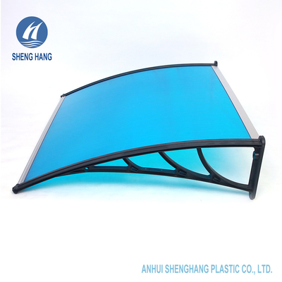 47in DIY Multifunctioneel de Luifelterras van de Polycarbonaat Plastic Afbaardend Plastic Deur