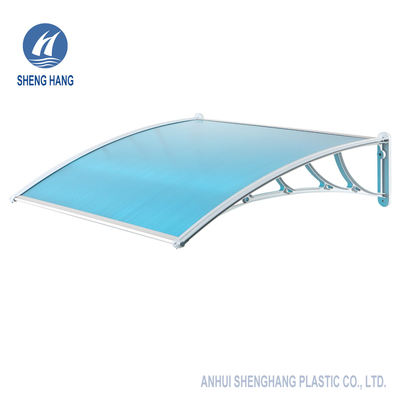 Het Polycarbonaatplastiek die van PC van vensterfront door 1200*800mm Vriendschappelijke Eco afbaarden