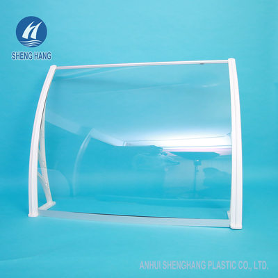 DIY 1.2*0.8m Duidelijk Polycarbonaatplastiek die Antischeur Met hoge weerstand afbaarden