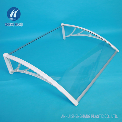 DIY 1.2*0.8m Duidelijk Polycarbonaatplastiek die Antischeur Met hoge weerstand afbaarden