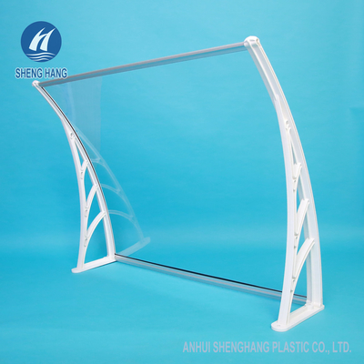 Het stevige het Venster van het de Luifel Duurzame Polycarbonaat van de Polycarbonaatdeur Afbaarden