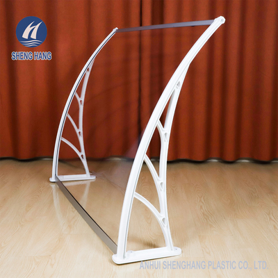 Het hoge van het de Luifel Stevige Polycarbonaat van de Effect Plastic Deur het Bladvenster Afbaarden