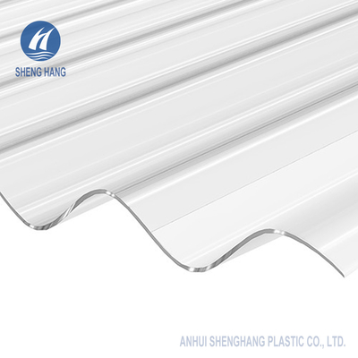 Het Blad Waterdicht Plastic Dakwerk van het  Doorzichtig 4m Golfpolycarbonaat
