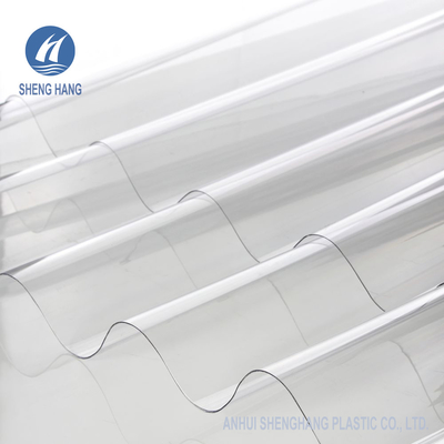 Het Dakcomité van het  Plastic Duidelijk Golfpolycarbonaat voor Serre W900mm