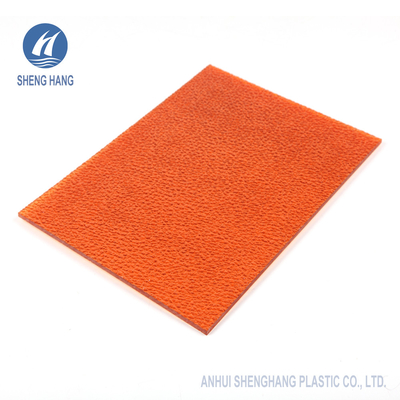 ASTM D638 ontruimt In reliëf gemaakte UV de Deklaagpc UL94 V2 van Polycarbonaatbladen