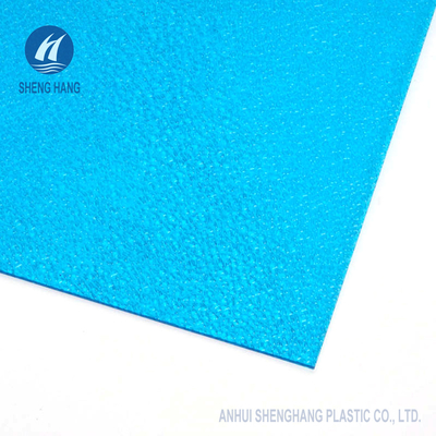 Geweven Diamond Polycarbonate Embossed Sheets 2100*5800mm SGS RoHS