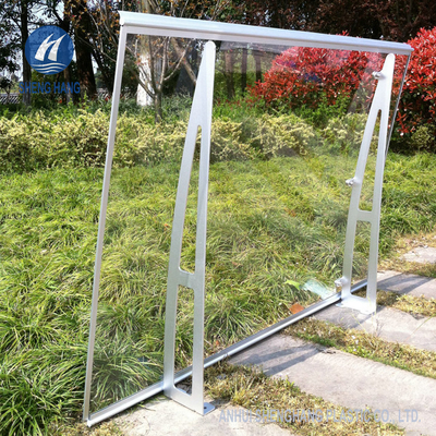 Portiekdeur 3mm Duidelijke Poly Anti het Aluminiumlegering van de Carbonaatluifel