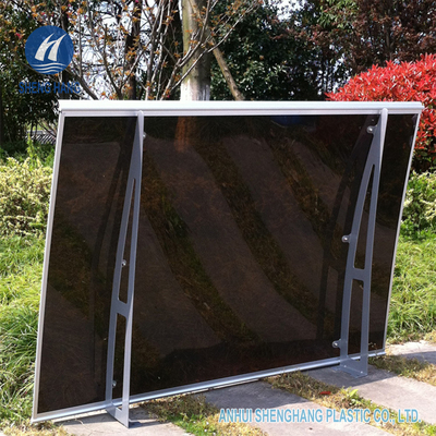55“ X 35“ boog het Poly de Deur van het de Steunvenster van Alu van de Carbonaatluifel Afbaarden