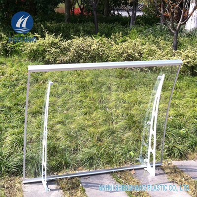 DIY-van de het Carbonaatluifel van het Metaalkader Polyweer Bestand 1.4m Breedte voor Venster