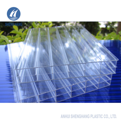 2.1*6m Lichtgewichtpolycarbonaat Hol Blad Antifire voor Dakwerkraad