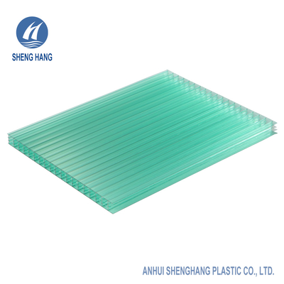 12mm Hol van de het Bladraad van het Kernpolycarbonaat Duurzaam de Voorgevel UVbewijs