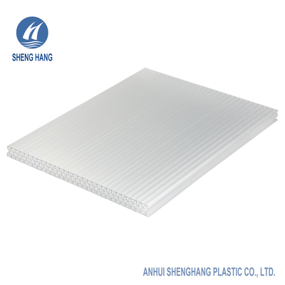 Anti UV Cellulair Blad van het Honingraatpolycarbonaat 6mm tot 12mm voor Serre