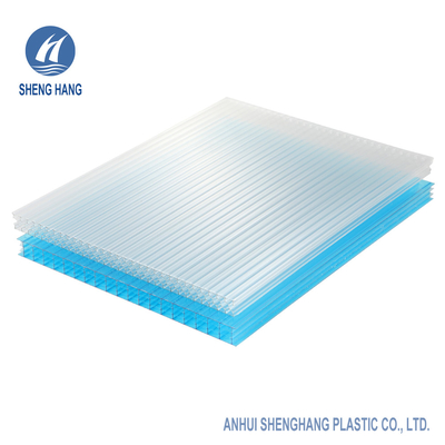 Anti UV Cellulair Blad van het Honingraatpolycarbonaat 6mm tot 12mm voor Serre