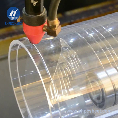 WT10mm ODM Duidelijke Acryl het Plexiglascilinder van Eco Friengly van de Buis Grote Diameter