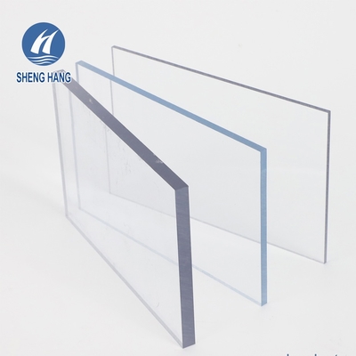 1.82mpa 5mm Duidelijk Stevig Polycarbonaatblad Antieffect van de 50 Micron het UVdeklaag