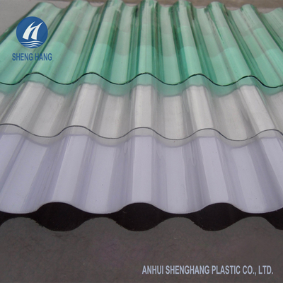 Verouderend Weerstand Golfcomité 0.8mm 1.0mm van het Polycarbonaatdakwerk
